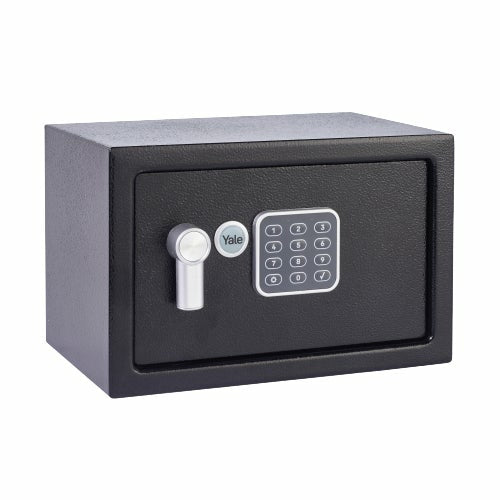Yale Möbeltresor YSV/200/DB2 – Elektronikschloss – 8,6 l – Boden-/Wandmontage – Schwarz