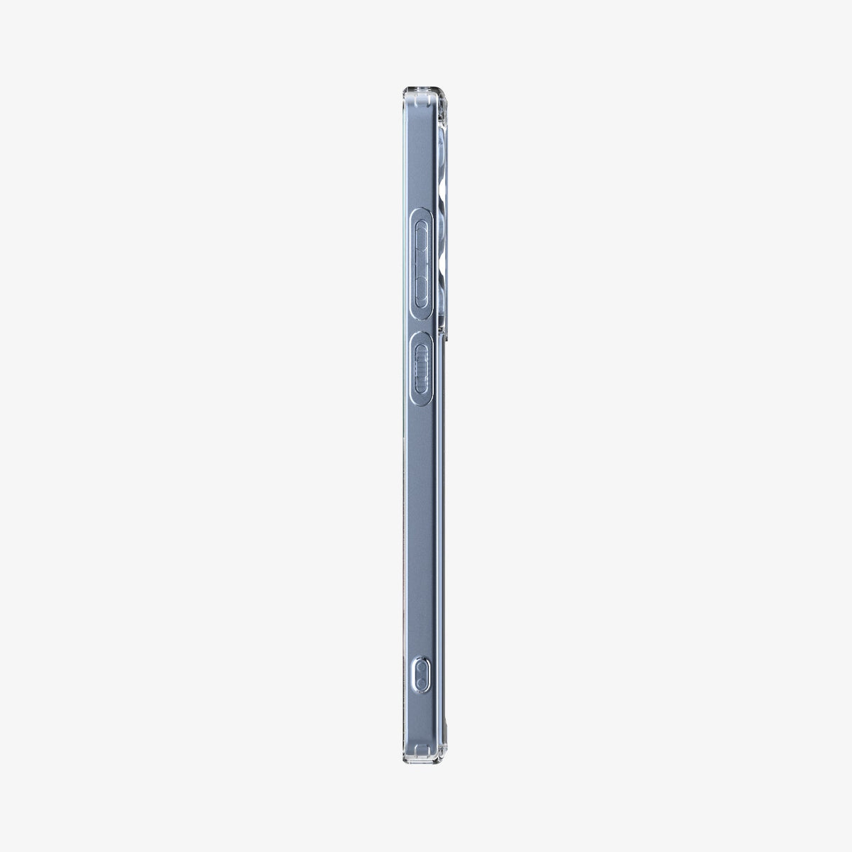 Spigen Ultra Hybrid MagFit – Backcover – für Samsung Galaxy S25 Ultra, PC+TPU, Weiss, bis 1,2 m Sturzsicher