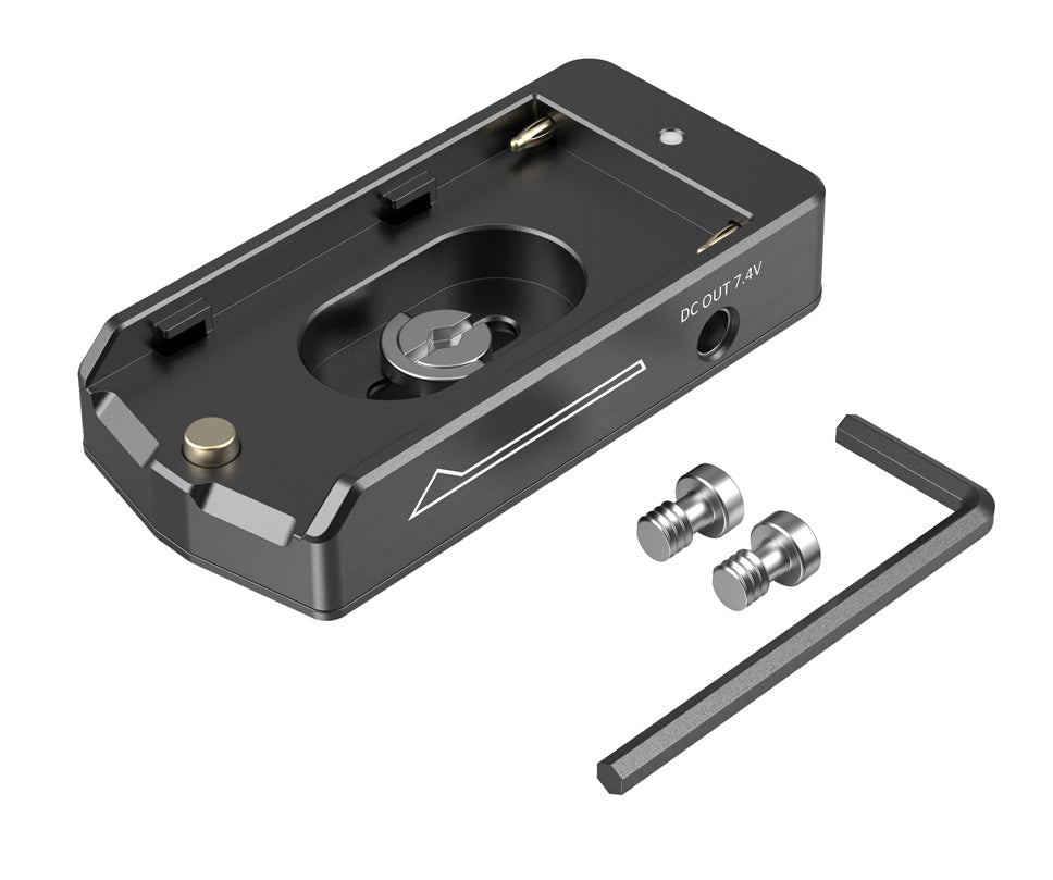 SmallRig 3018 Batterie-Adapterplatte – für Sony NP-F – Schwarz