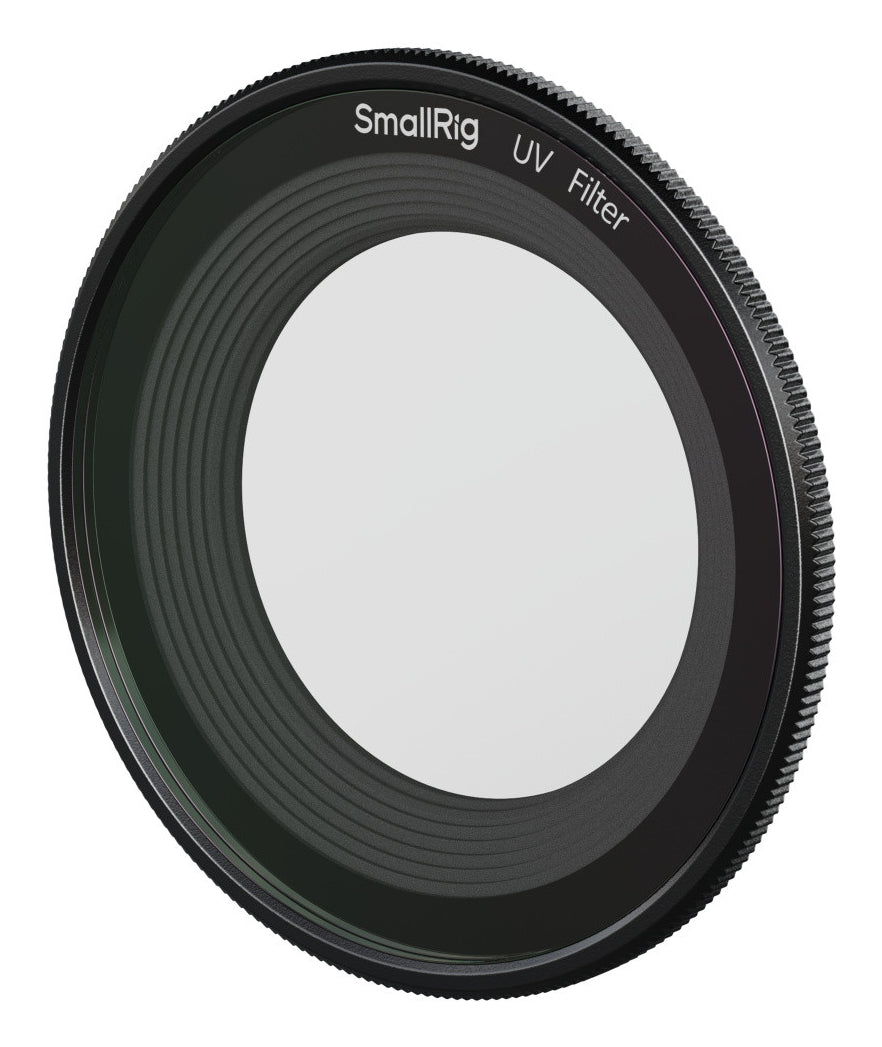 SmallRig 5214 UV-Filter 37 mm – Aluminium/Glas – für FUJIFILM X half – Schwarz