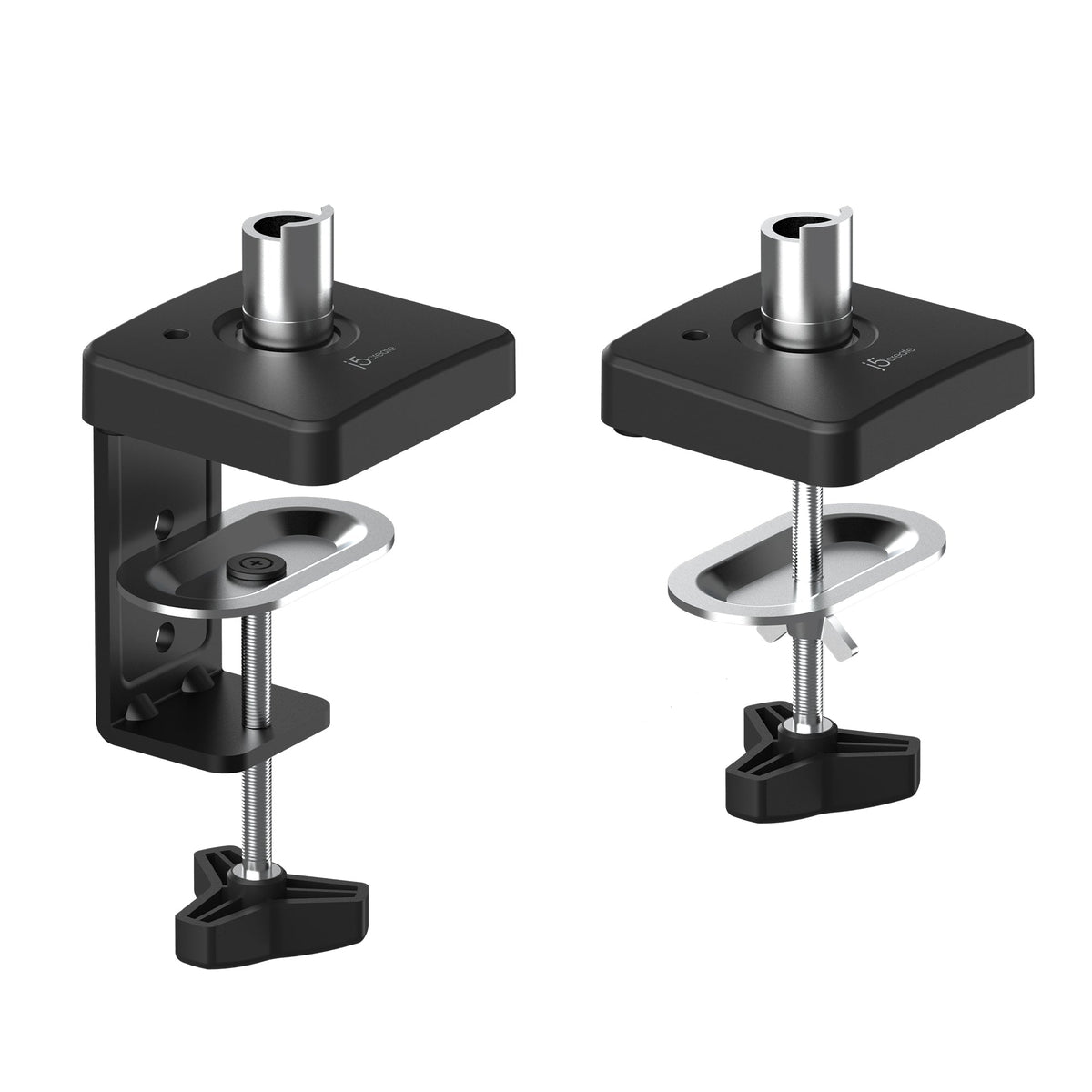 j5create Monitorarm Tischhalterung – Klemme/Durchführung – 17–32" – VESA 75×75/100×100 mm – bis 8 kg/Monitor