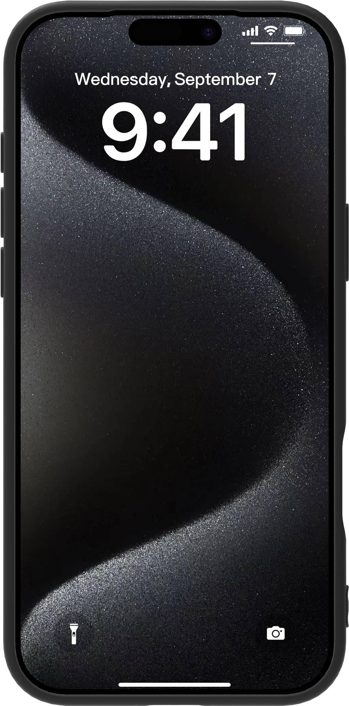 eSTUFF INFINITE (GRS) VIENNA Backcover – für Apple iPhone 17 Pro Max, TPU, Schwarz, bis 1,2 m sturzsicher
