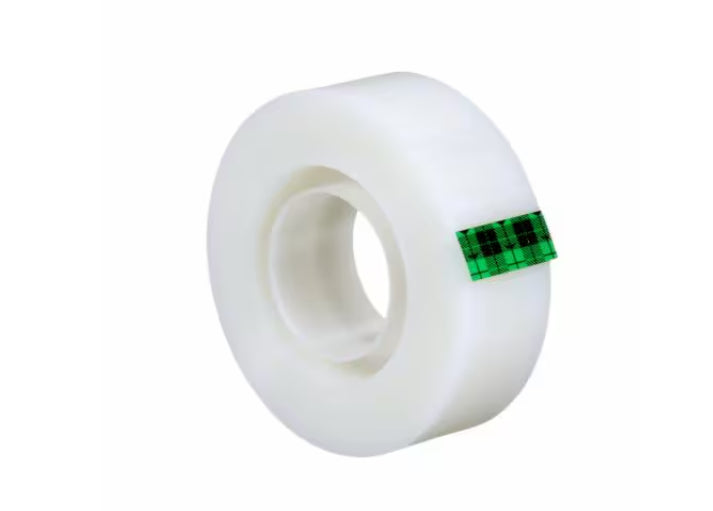 Scotch Magic Klebefilm – 19 mm × 33 m, transparent, matt, acryl, 6 Rollen