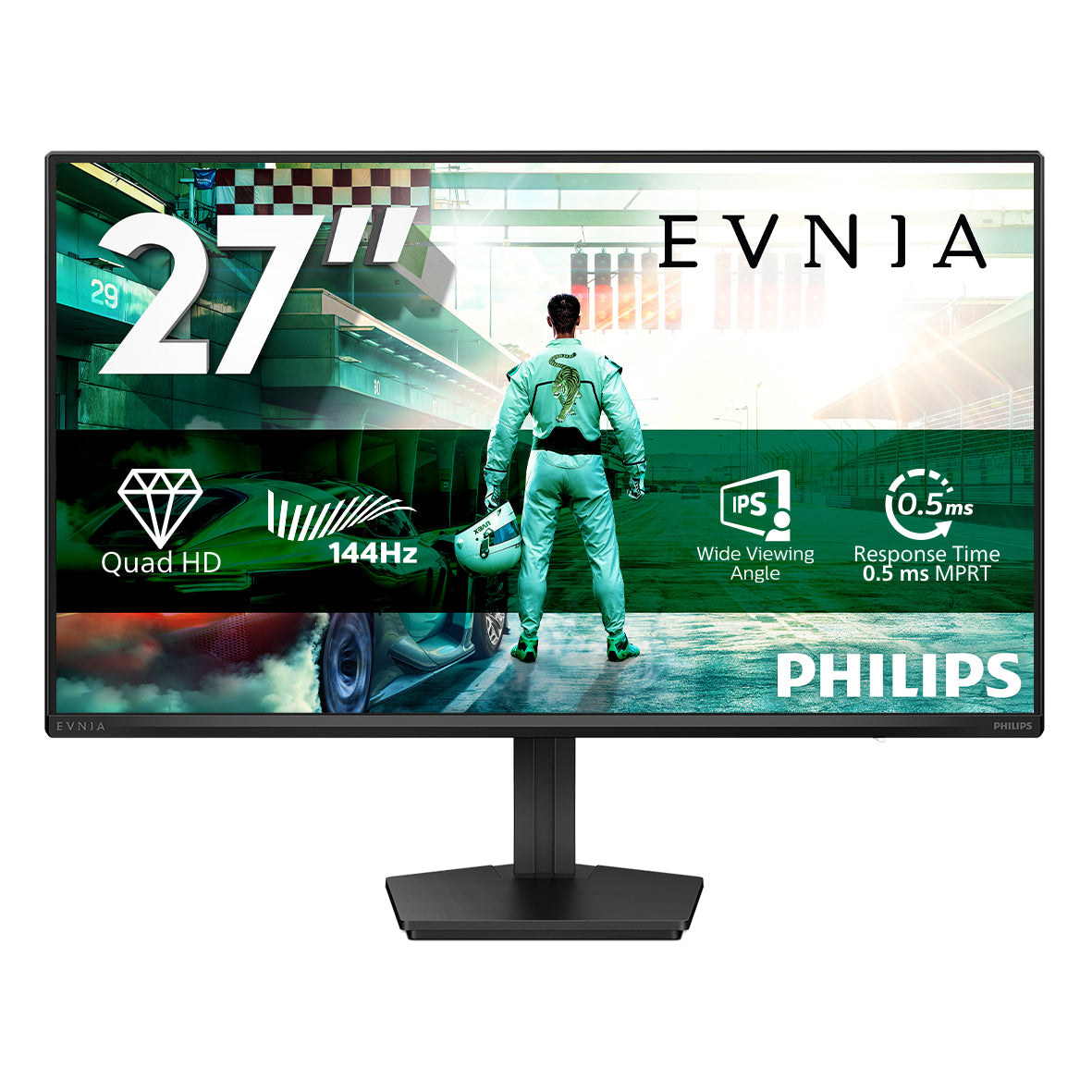 Philips Evnia 27M2N3500NF/00 – 27", 2560 × 1440 (WQHD), IPS, 144 Hz, HDR10