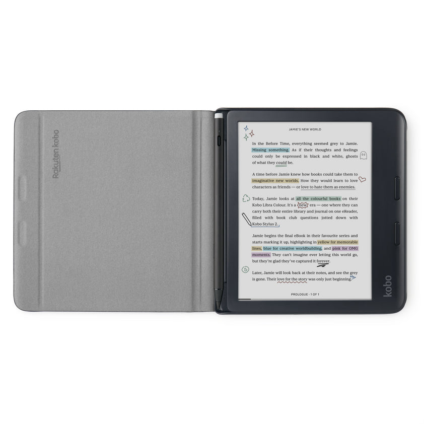 Rakuten Kobo Tablet-Hülle für Kobo Libra Colour 7" – Beige