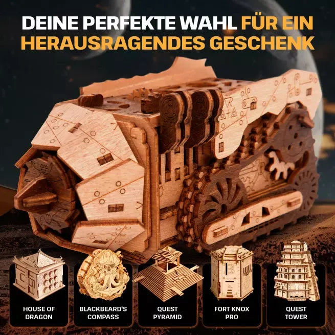 EscapeWelt Space Rover – Knobelbox, 1–4 Spieler, ab 14 Jahren, DE