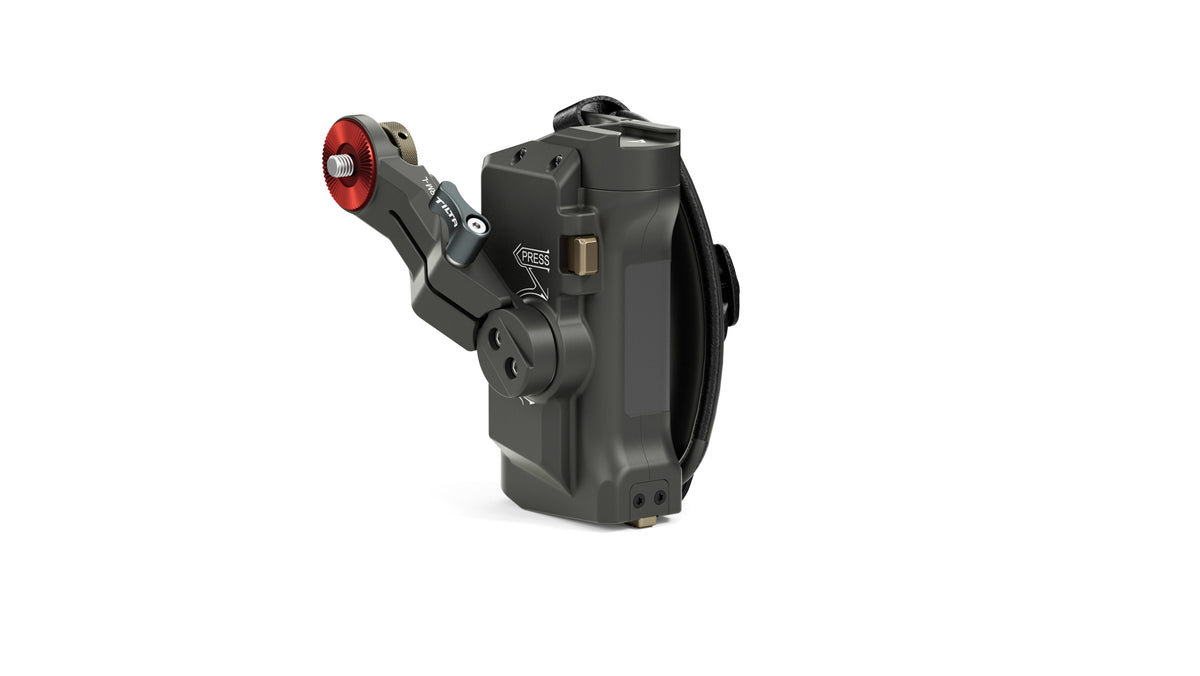 Tilta TA-LRH5-57-G Griff – Aluminium/Edelstahl, Grau, Pivot – 283 g