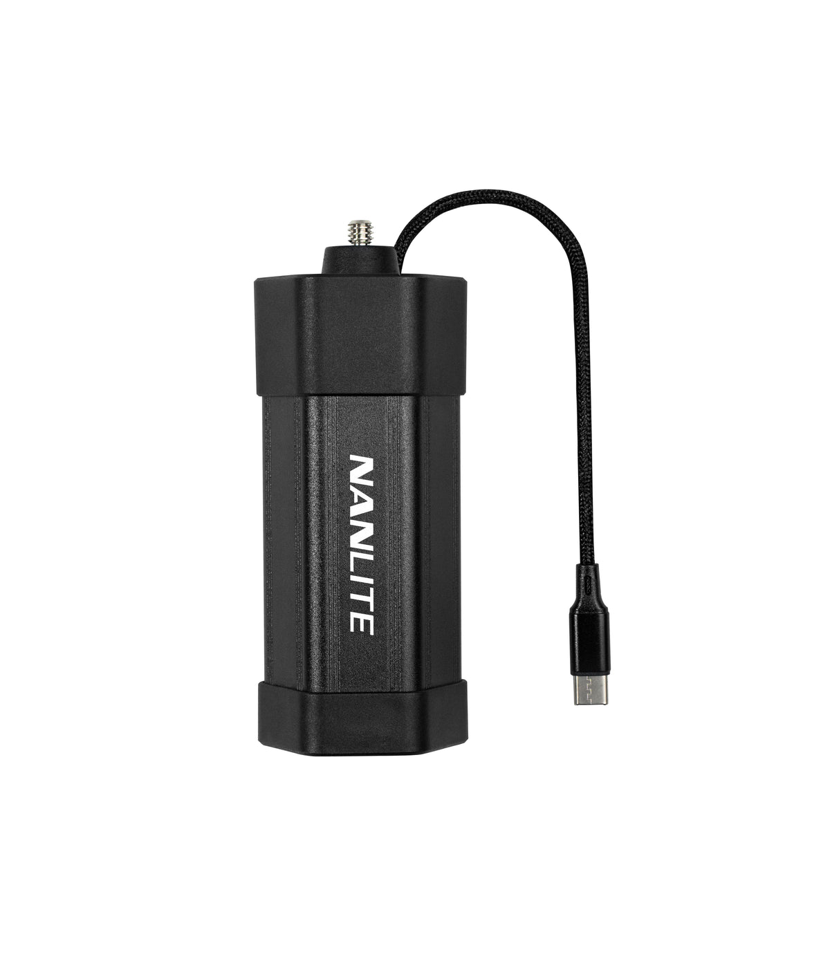 Nanlite BT-BG-F550 Batteriegriff – 85 × 150 × 40 mm, 53 g – für NP-F – Schwarz