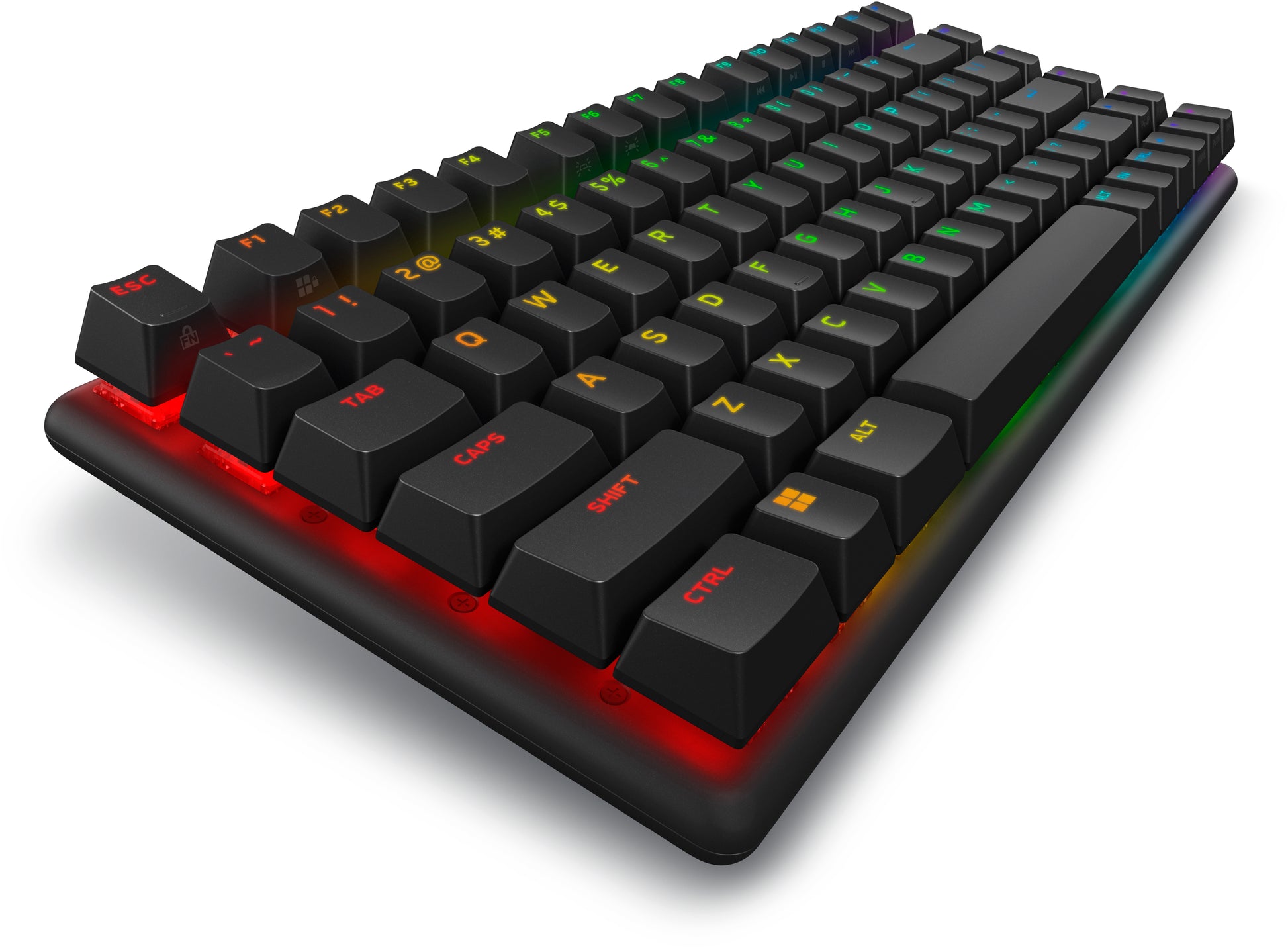Alienware Pro Wireless – Gaming-Tastatur 75% – Mechanisch – Bluetooth & 2,4 GHz – USB-C – Ohne Ziffernblock