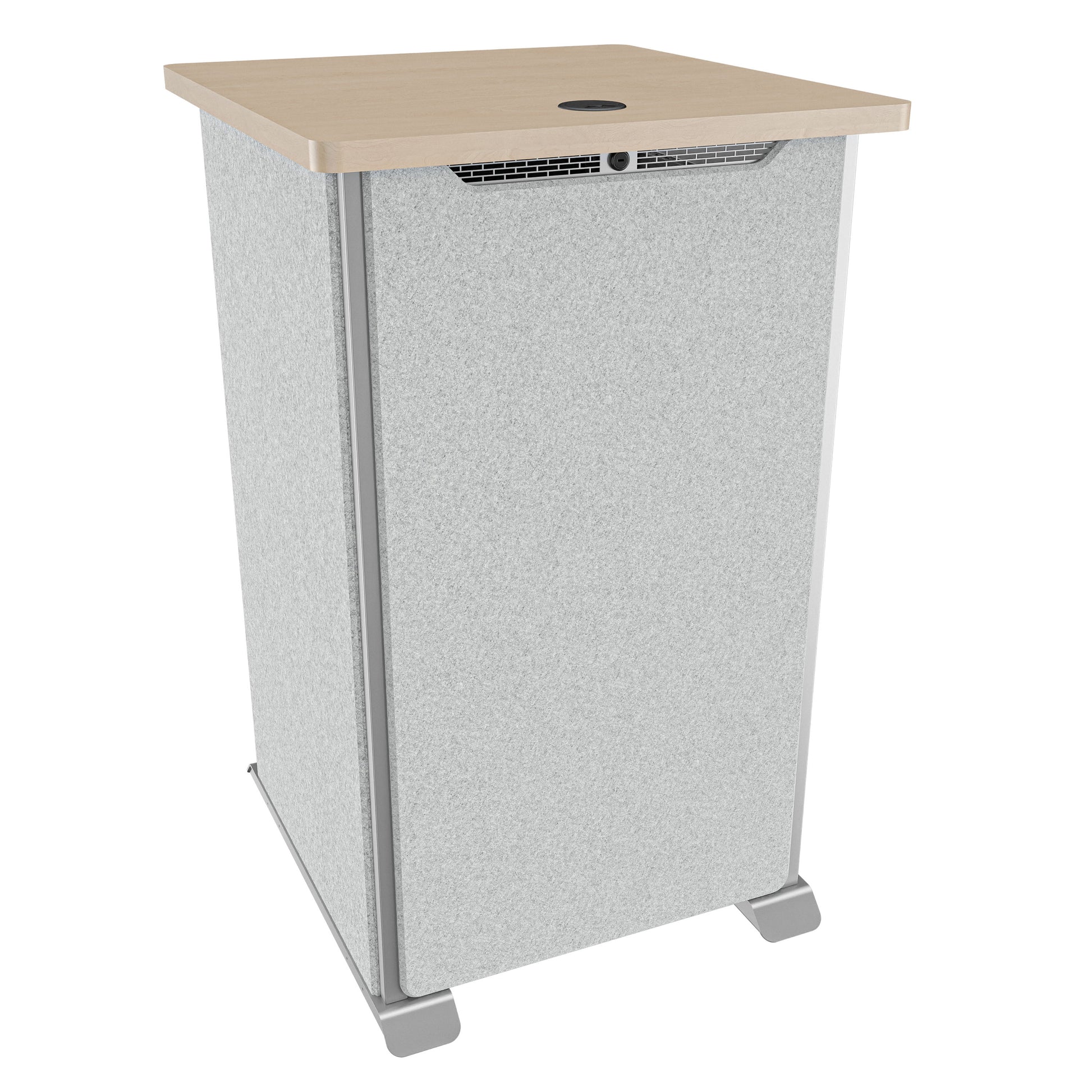 Middle Atlantic Forum FMR-2027E1MS – 19" Netzwerkschrank 20U, 654 × 685,8 × 1066,8 mm, silber, Stahl