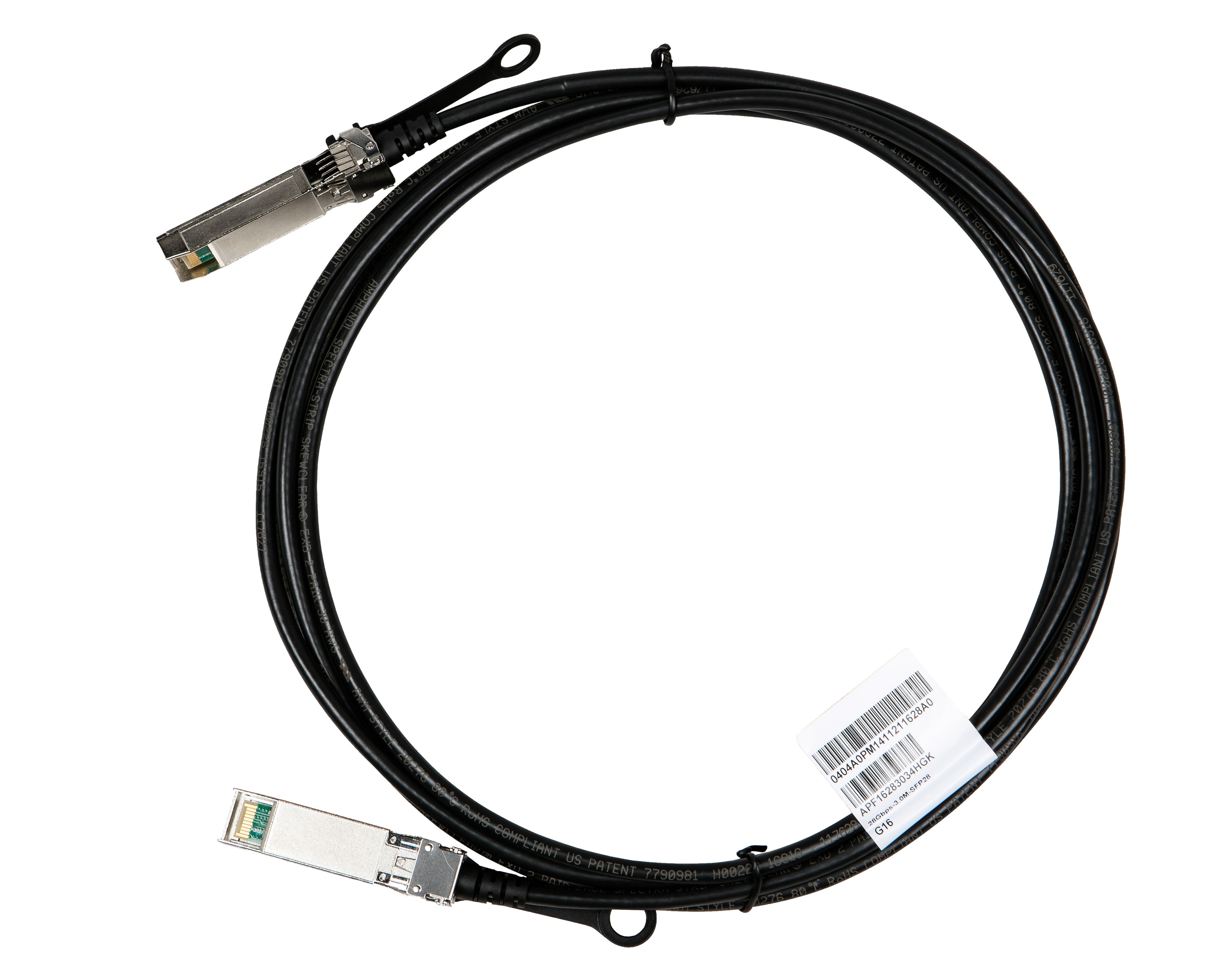 HPE HPN X240 SFP28-SFP28 DAC-Kabel – 25G, 3 m