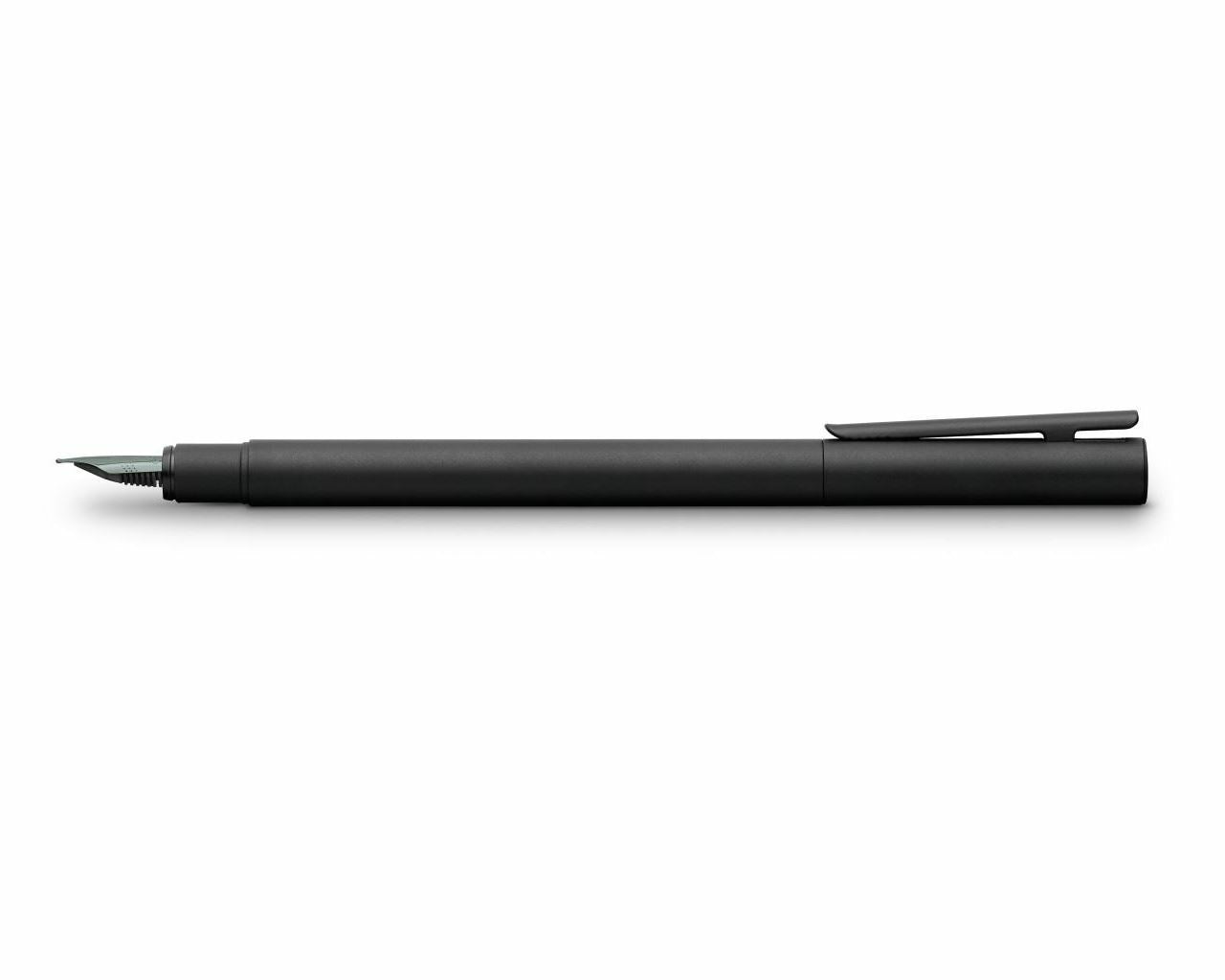 Faber-Castell NEO Slim – Füllfederhalter – B – Schwarz – Edelstahl