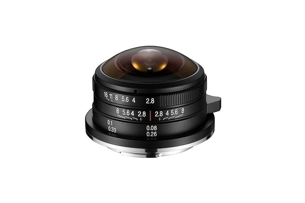 Laowa 4 mm f/2,8 Circular Fisheye Objektiv – Canon RF – Manuell