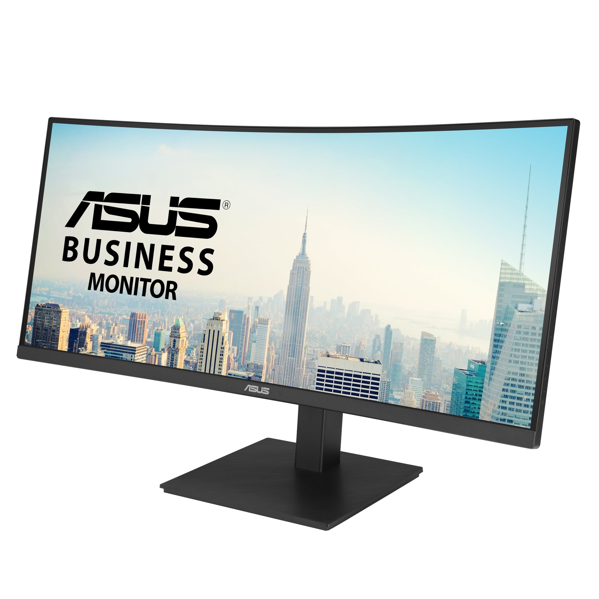 ASUS VA34VCPSR – 34" Curved, 3440 × 1440 (UWQHD), VA, 100 Hz, USB-C 96 W, LAN, HDR10