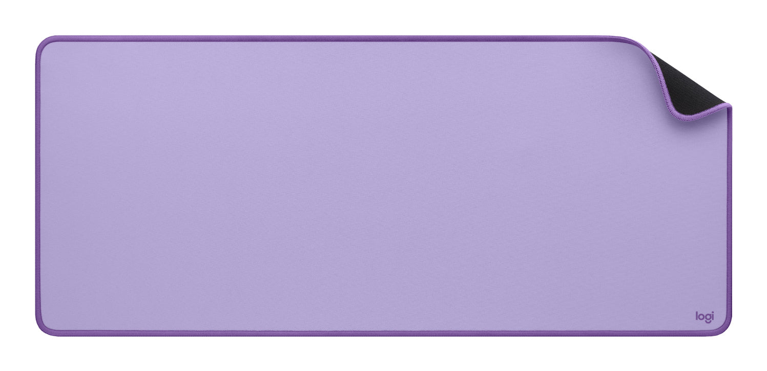 Logitech Mauspad Studio Serie – 700 × 300 mm, Nylon, Polyester, Rutschfest, Lavendel