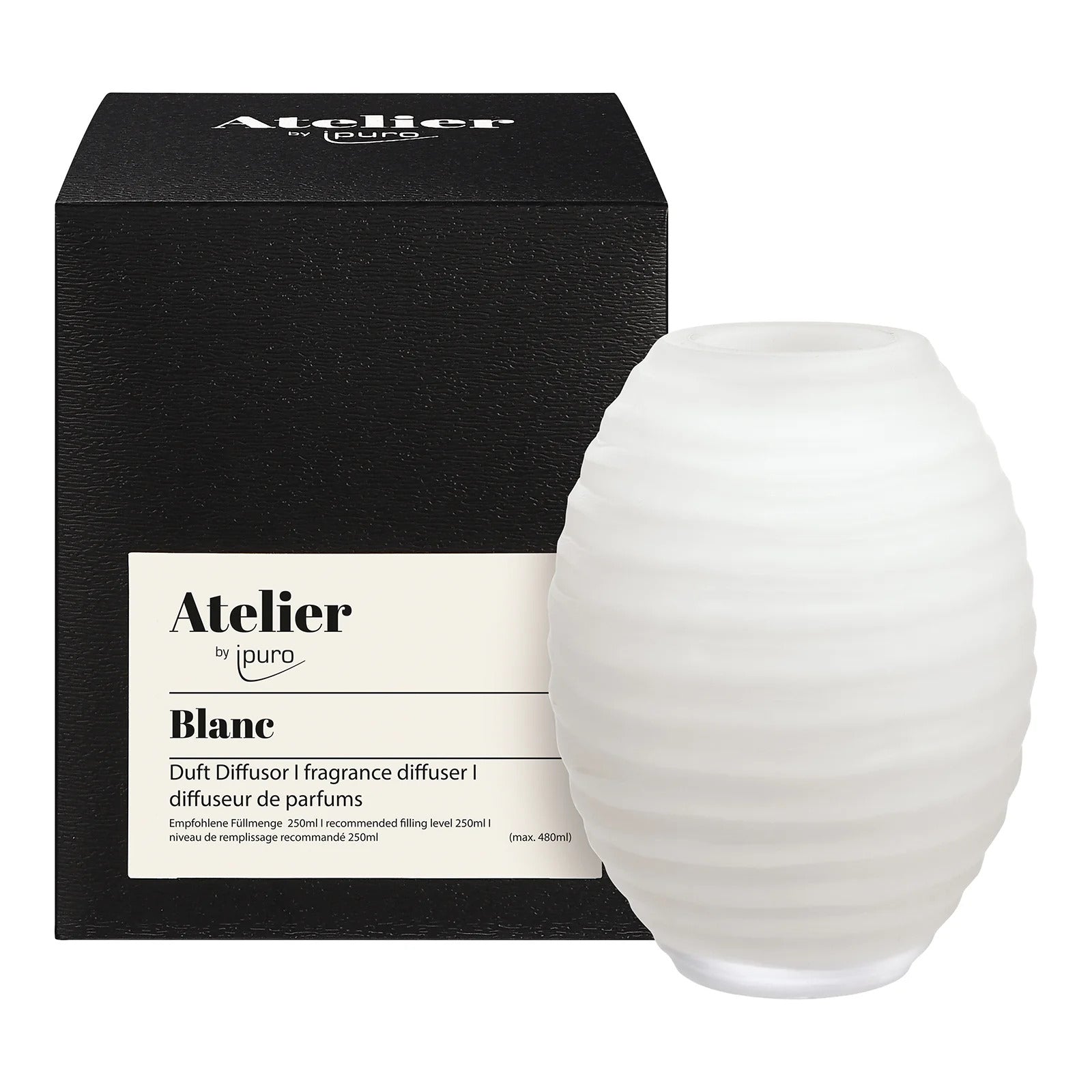 ipuro Duftvase ATELIER Weiss Mittel – 900 ml