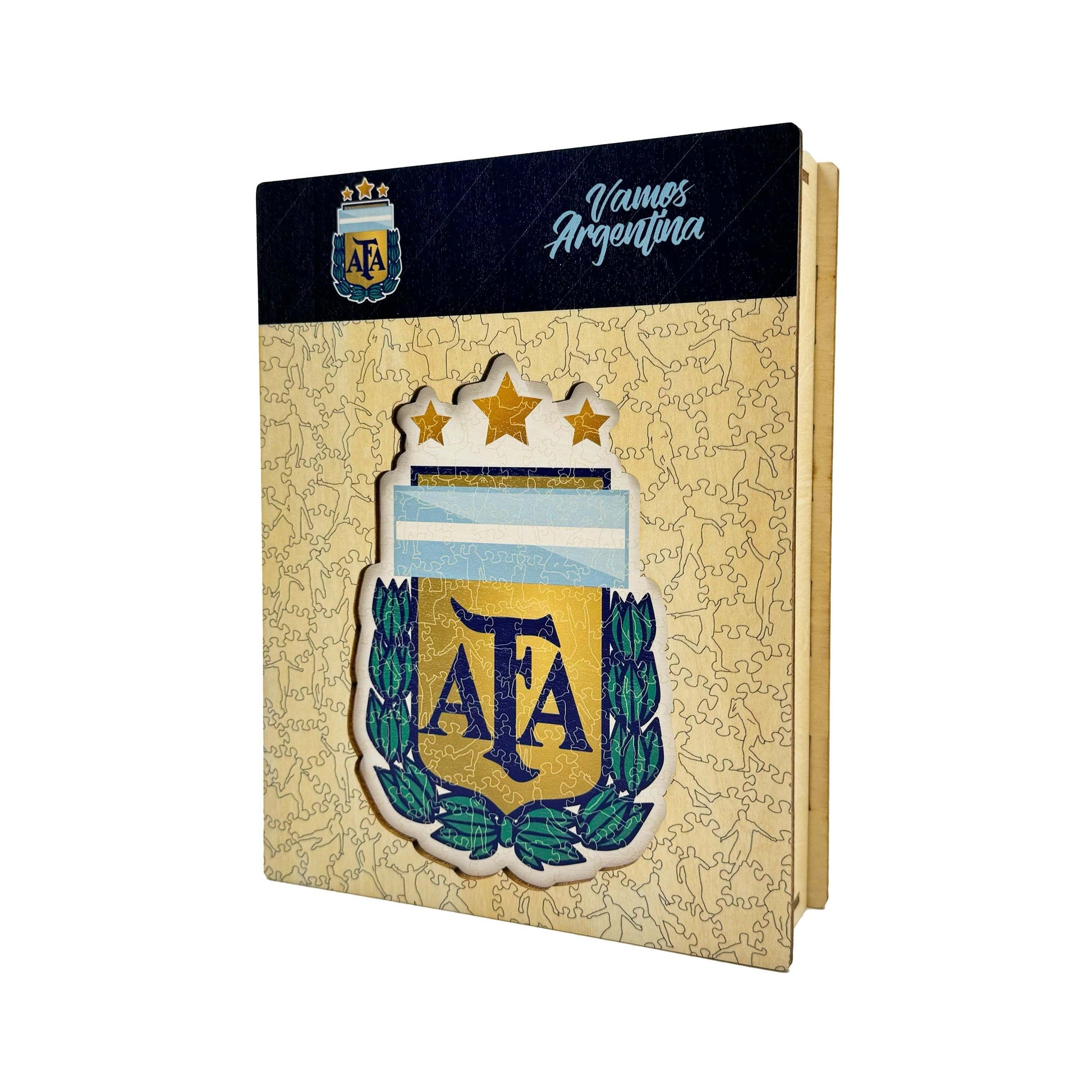 Iconic Puzzles Nationalmannschaft Argentinien Logo – Logikspiel, ab 10 Jahren
