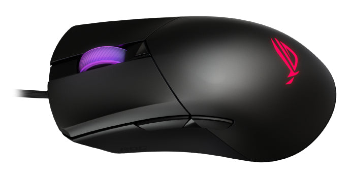 ASUS ROG Gladius III Core – Gaming-Maus – Kabelgebunden (USB-A), 12000 DPI, Rechts, Schwarz