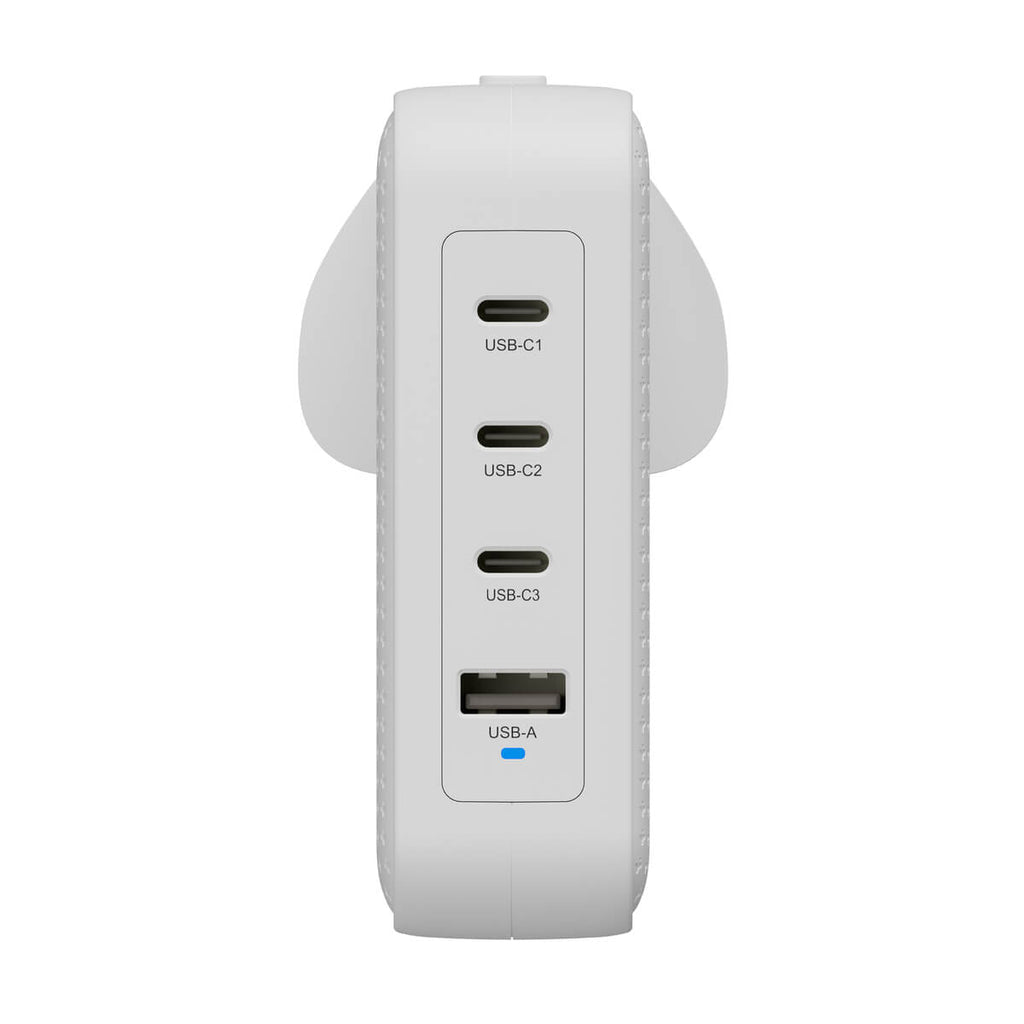 Hyper Ladegerät – 145 W, 4× USB (1× 18 W), GaN