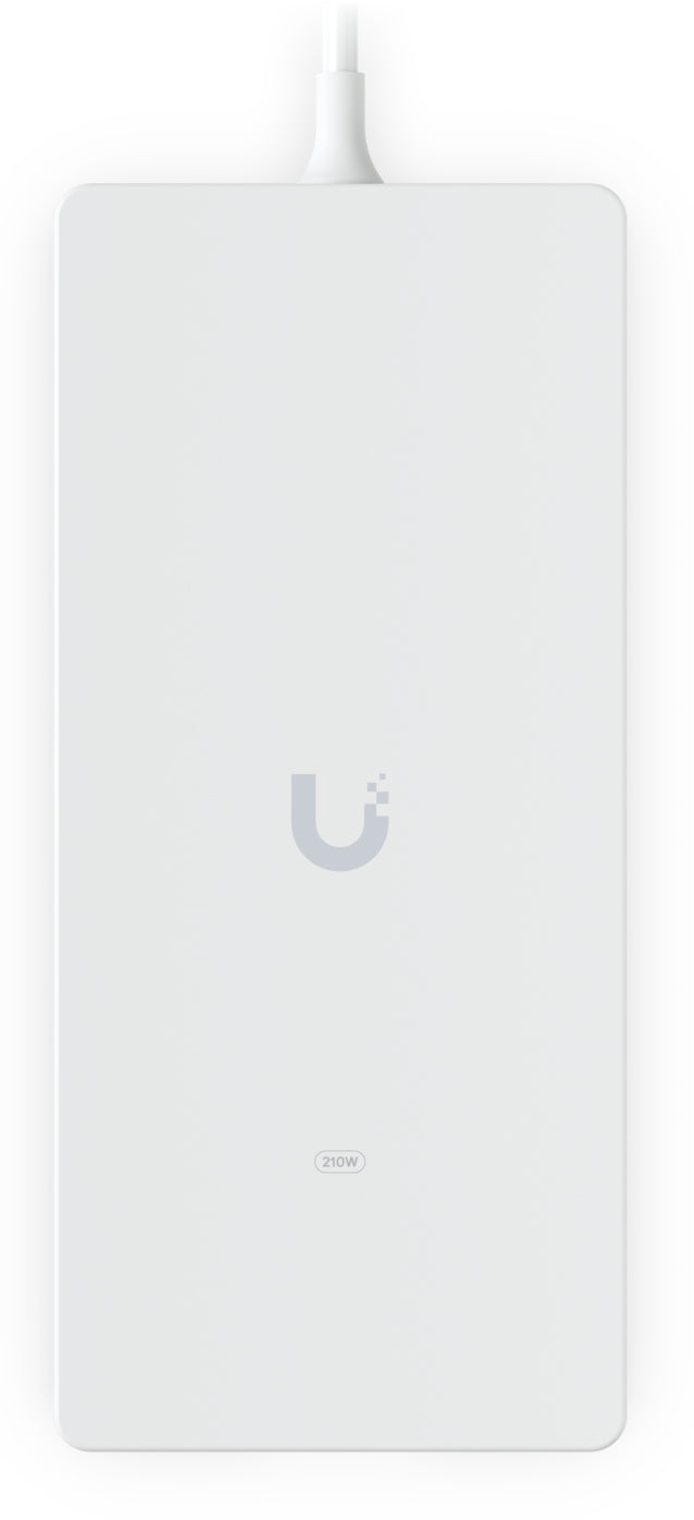 Ubiquiti Netzteil 210 W – 54 V DC, IEC C14 – für USW‑Ultra‑210W, USW‑Pro‑Max‑16‑PoE u. a. – weiss