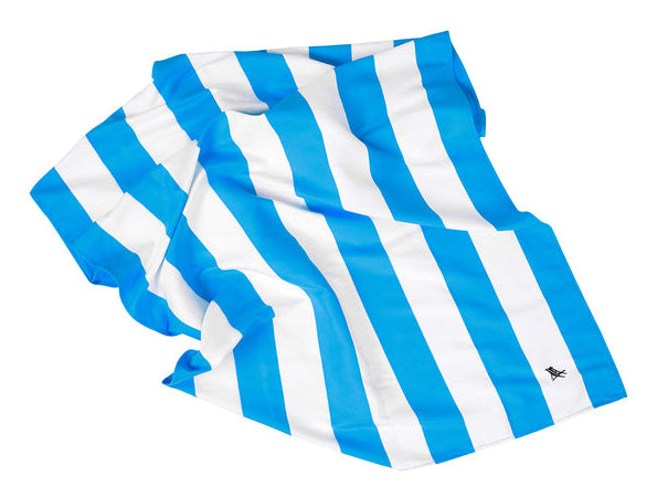 Dock & Bay Wohndecke – Polyester, Blau, Weiss – 90 × 200 cm