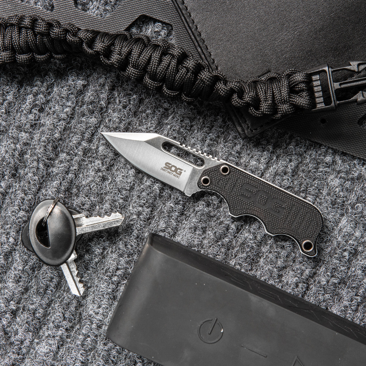 SOG Instinct Mini G10 – Klappmesser 48 mm, G10, Einhandöffnung