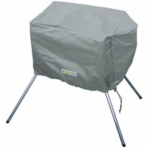 Eurotrail ETAC0166 Barbecue Tasche Large Hülle – Polyester – Grau – 300 × 380 × 630 mm