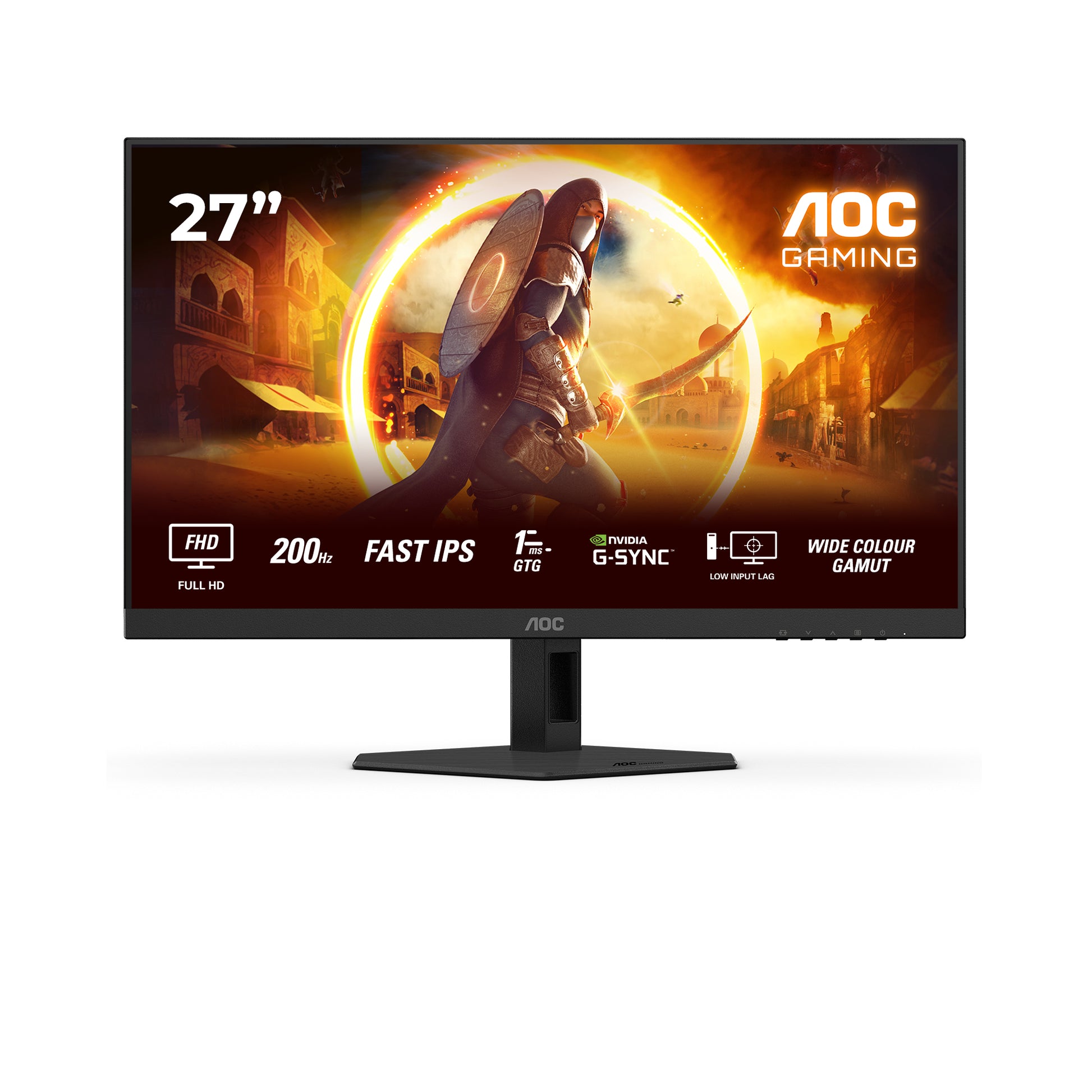 AOC 27G4HRE – 27", 1920 × 1080 (Full HD), IPS, 200 Hz, HDR10
