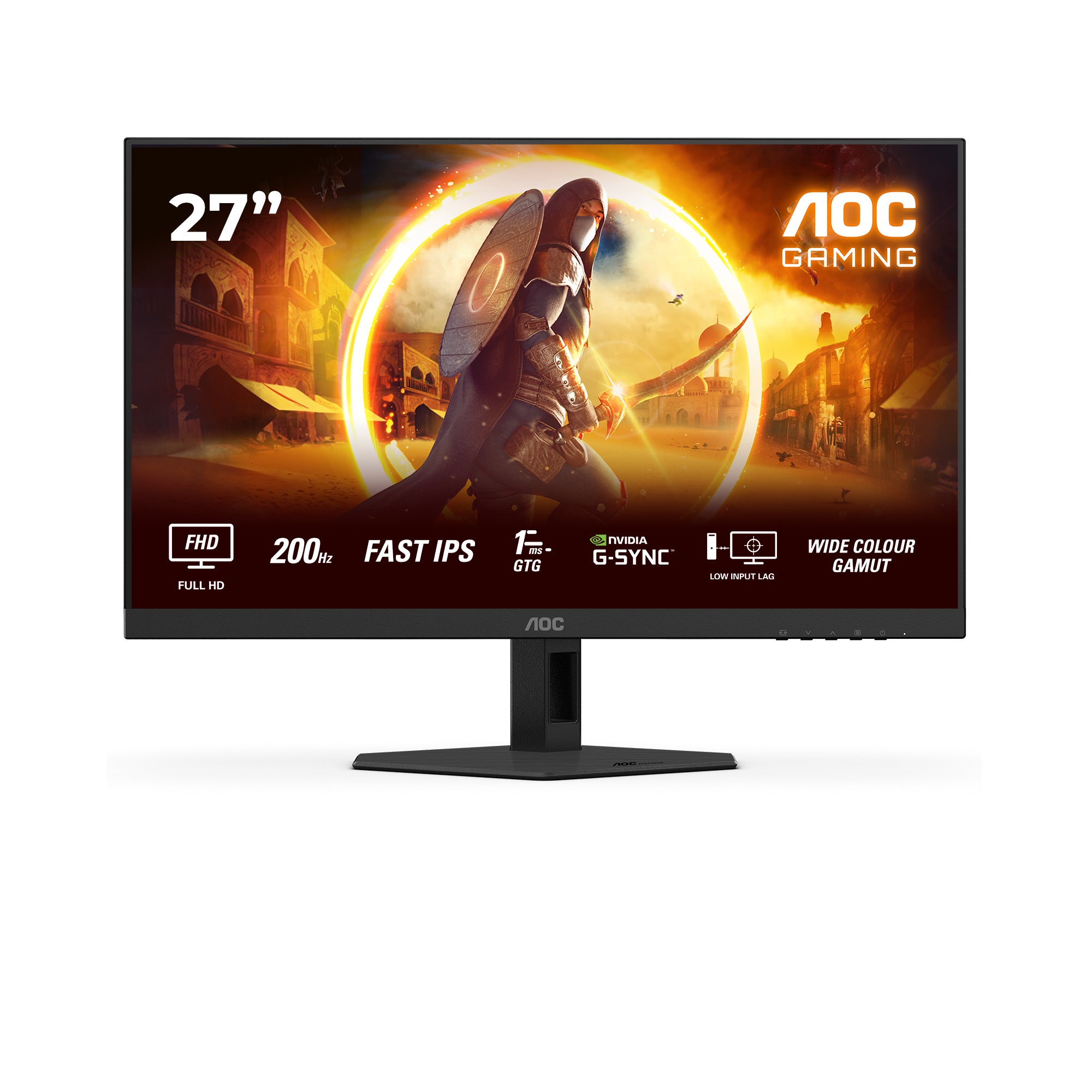AOC 27G4HRE – 27", 1920 × 1080 (Full HD), IPS, 200 Hz, HDR10