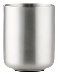 Zone Denmark Zahnbürstenhalter Ume – Edelstahl, 8,3×8,3×10,3 cm, Silber