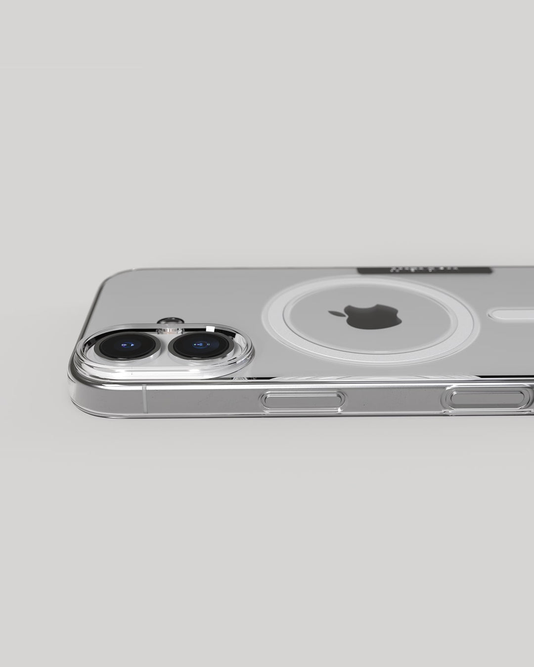 Nudient – Backcover – für Apple iPhone 17 – transparent – MagSafe-kompatibel