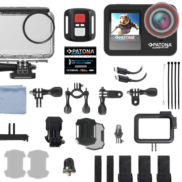 Patona Action Cam – Life SL5, Schwarz, 61 g