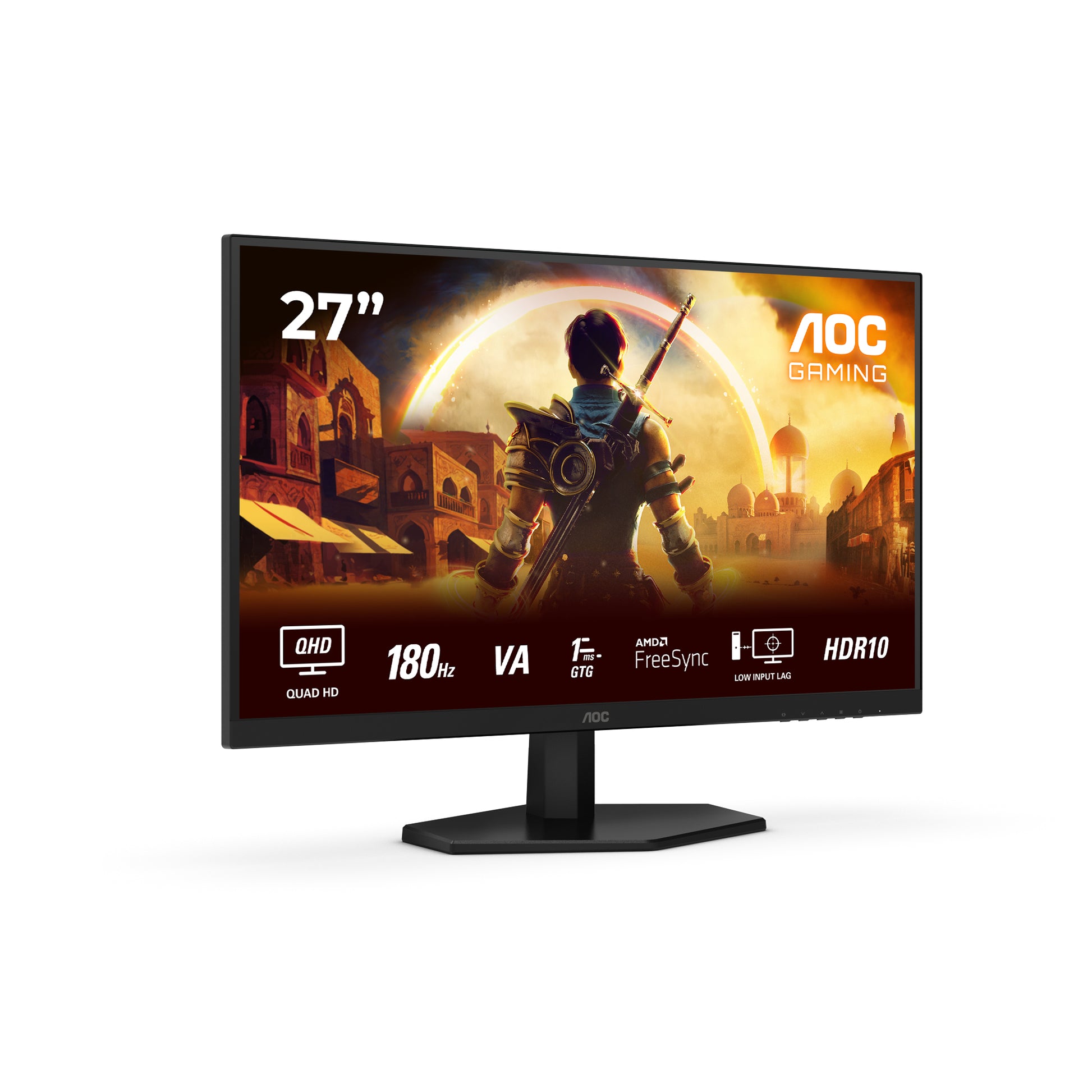 AOC G4 Q27G42XNE – 27", 2560 × 1440 (WQHD), VA, 180 Hz, HDR10