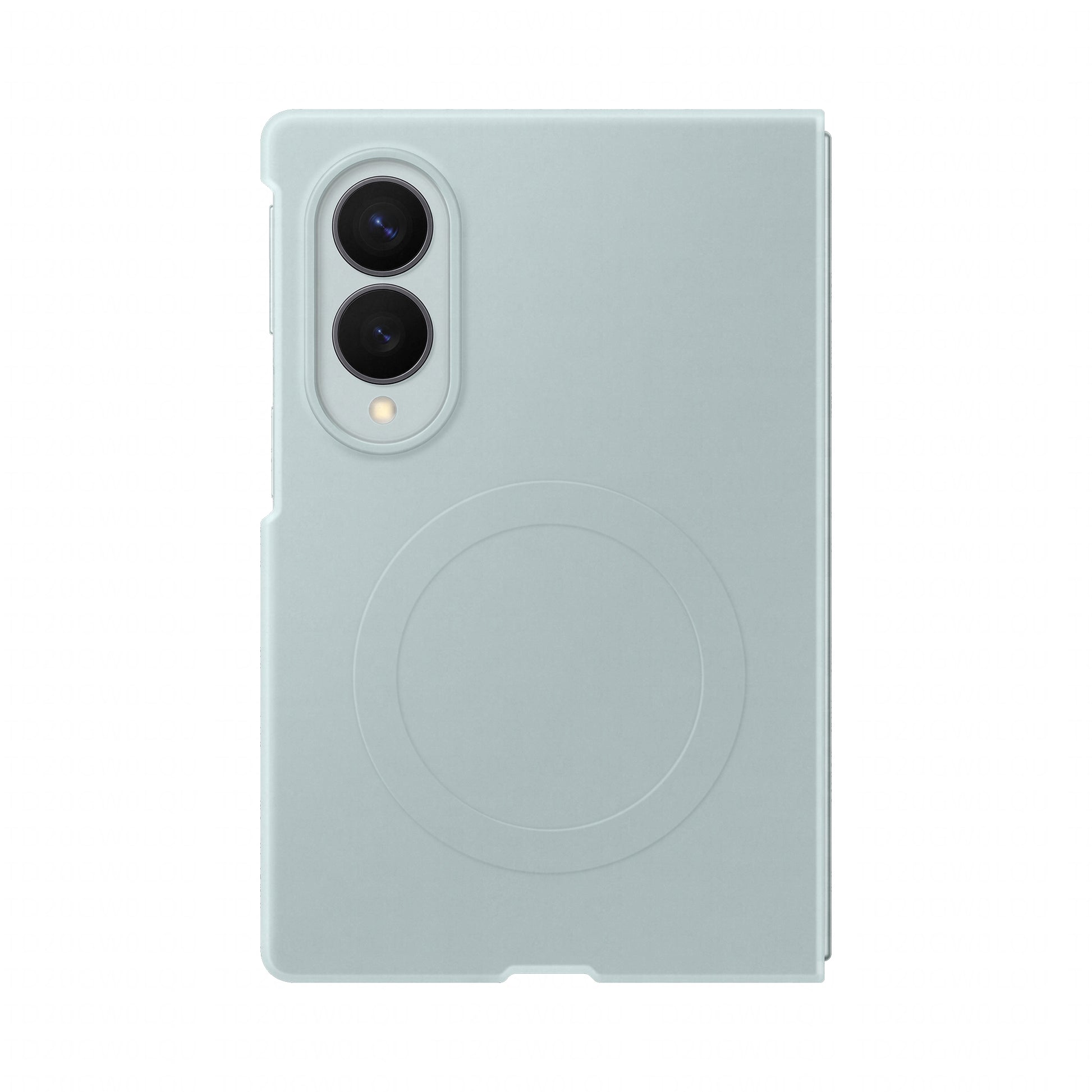 Samsung Fold Wide Silikon Rückcover – für Samsung Galaxy Z Fold8, Silikon, Grün
