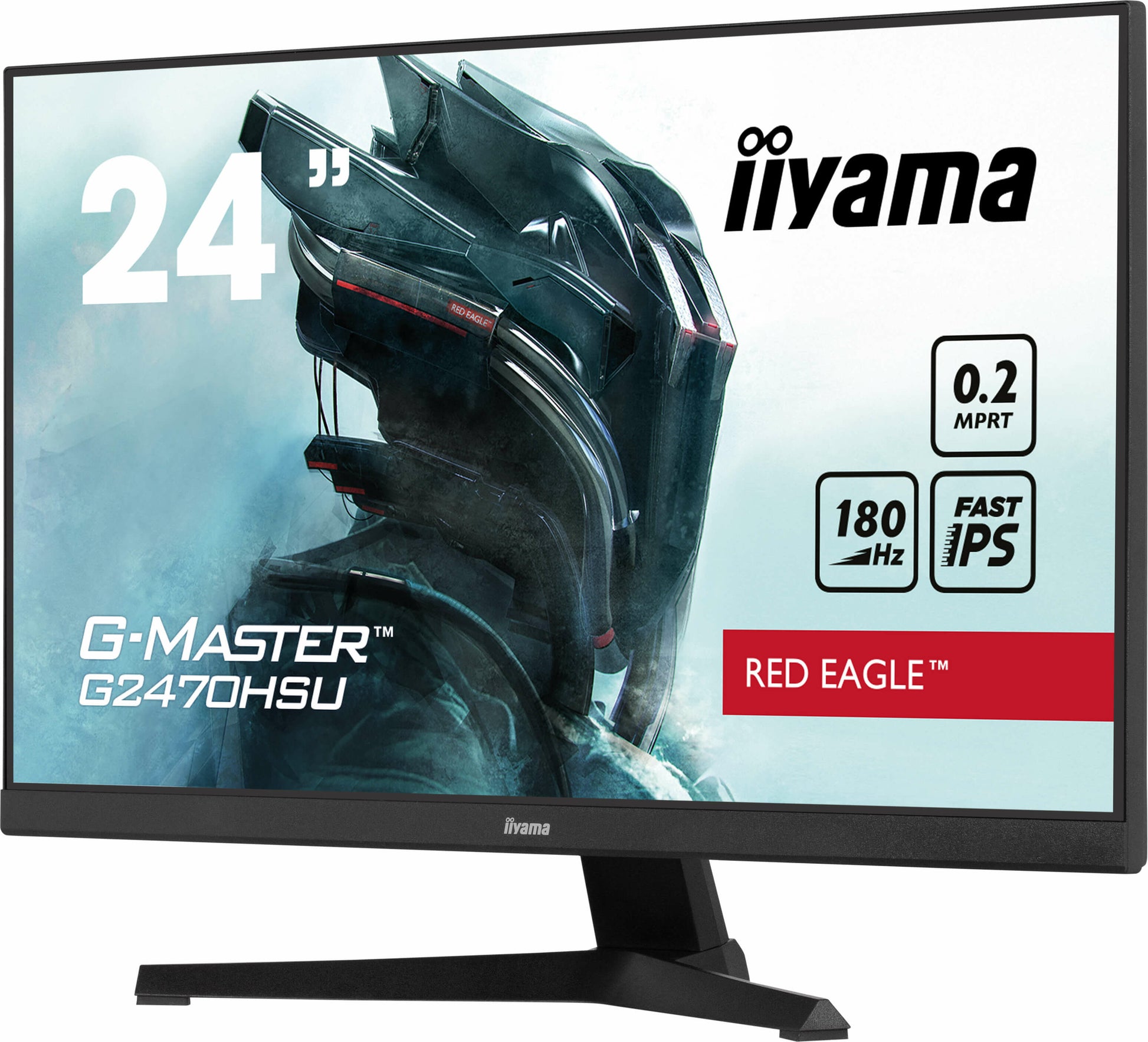 iiyama G-MASTER G2470HSU-B6 – 23,8", 1920 × 1080 (Full HD), IPS, 180 Hz