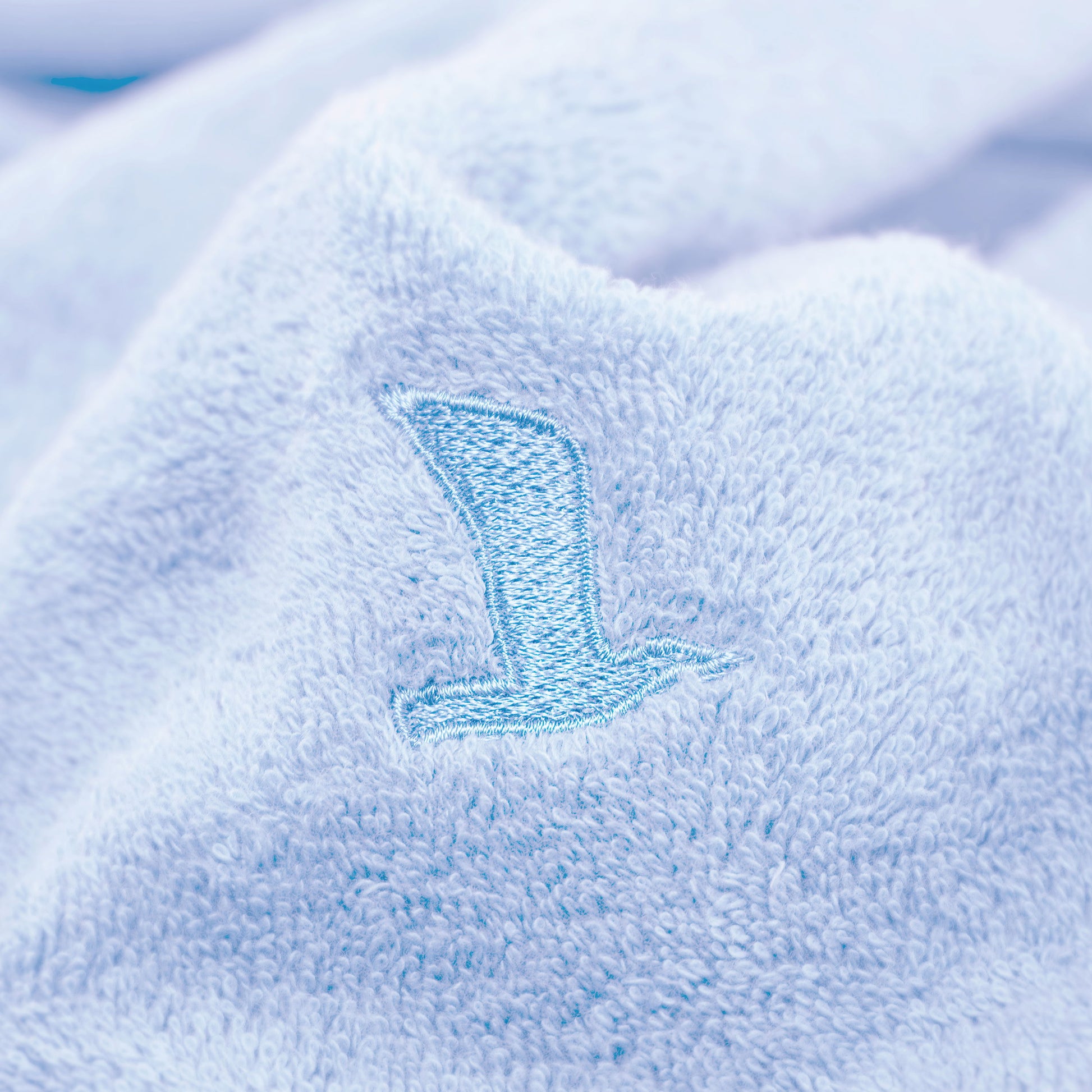 Möve Superwuschel Badetuch – 100 × 160 cm – Hellblau – Baumwolle, 550 g/m² – 60 °C