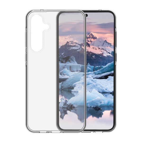 dbramante1928 Greenland Backcover – für Samsung Galaxy A55 5G, Kunststoff, Transparent, Kabelloses Aufladen
