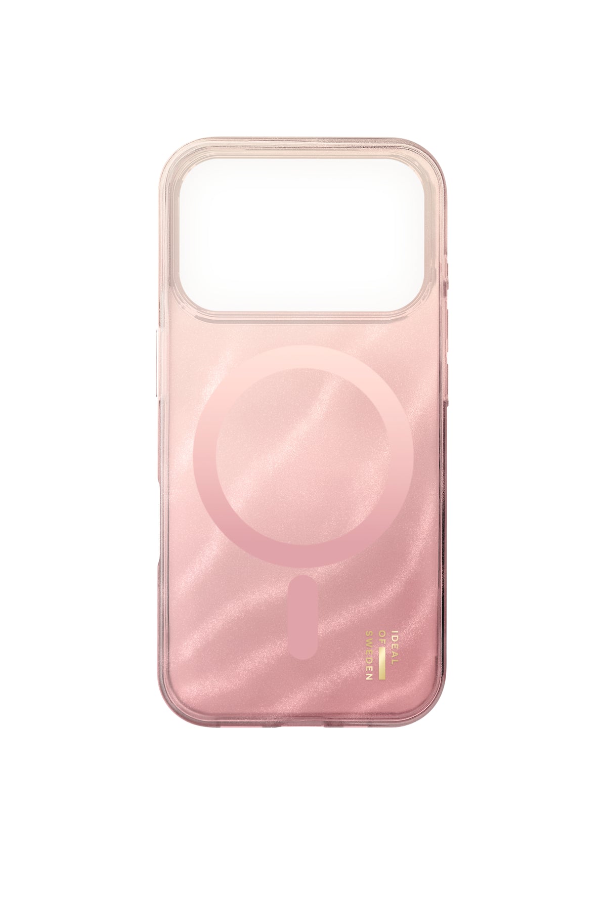 iDeal of Sweden Clear Case – Backcover – für Apple iPhone 17 Pro Max/18 Pro Max, Rose Blush, Glitzer
