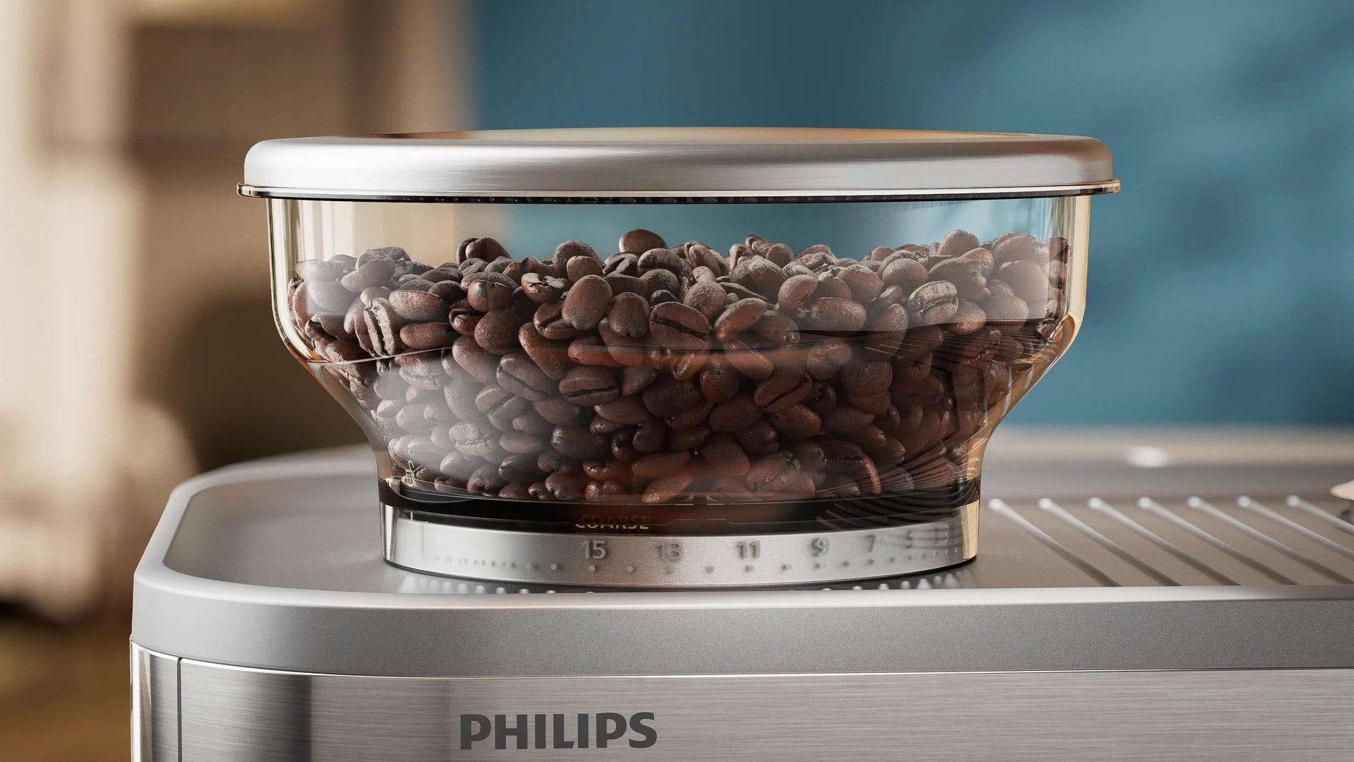 Philips Barista Brew PSA3218/10 Kaffeevollautomat – 2,3 l, 250 g Bohnenbehälter, 15 bar, Milchtank 0,45 l