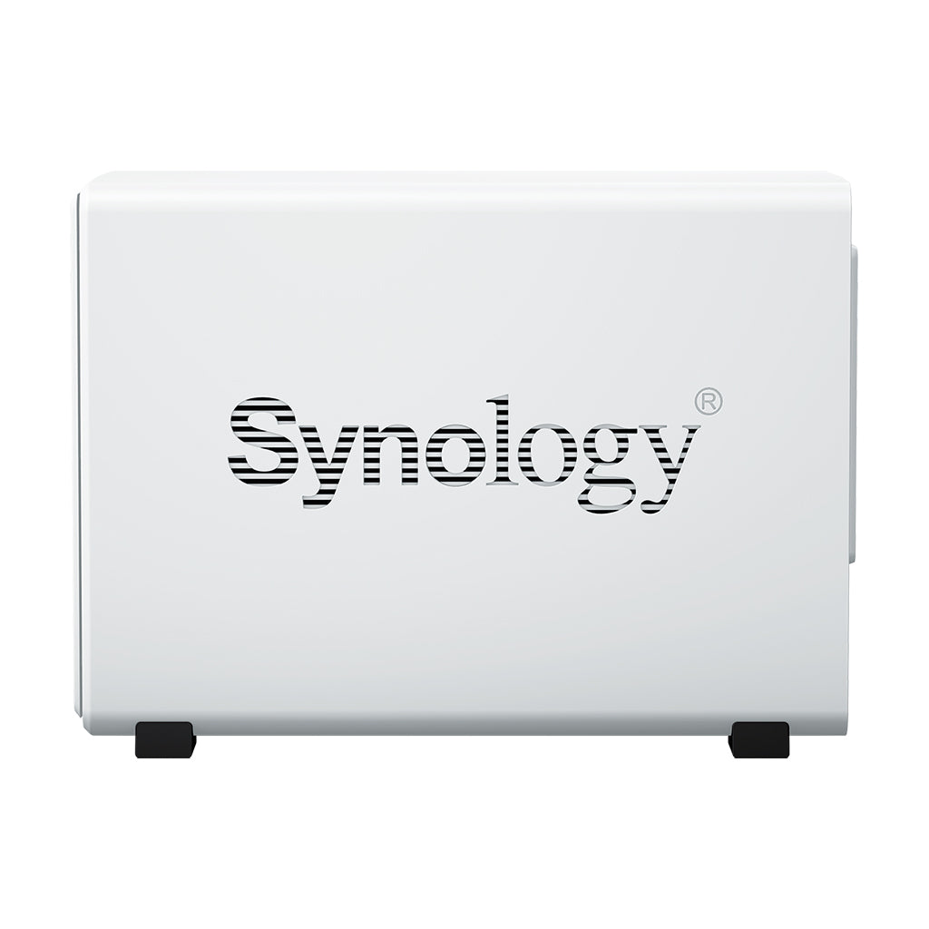 Synology DS223j – 2-Bay Desktop NAS – Realtek RTD1619B, 1 GB RAM, 1GbE, DSM, 8 TB (vorinstalliert)