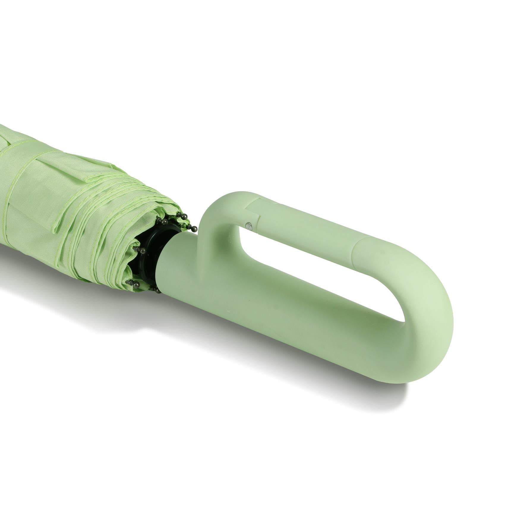 Muitomas Taschenschirm UMBRHOOKGN – Automatik, Ø 5,8 cm, L 30 cm – grün
