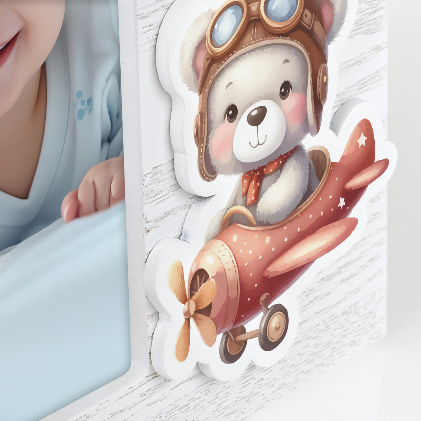 ZEP Bilderrahmen – für 10 × 15 cm – Holz & MDF, blau