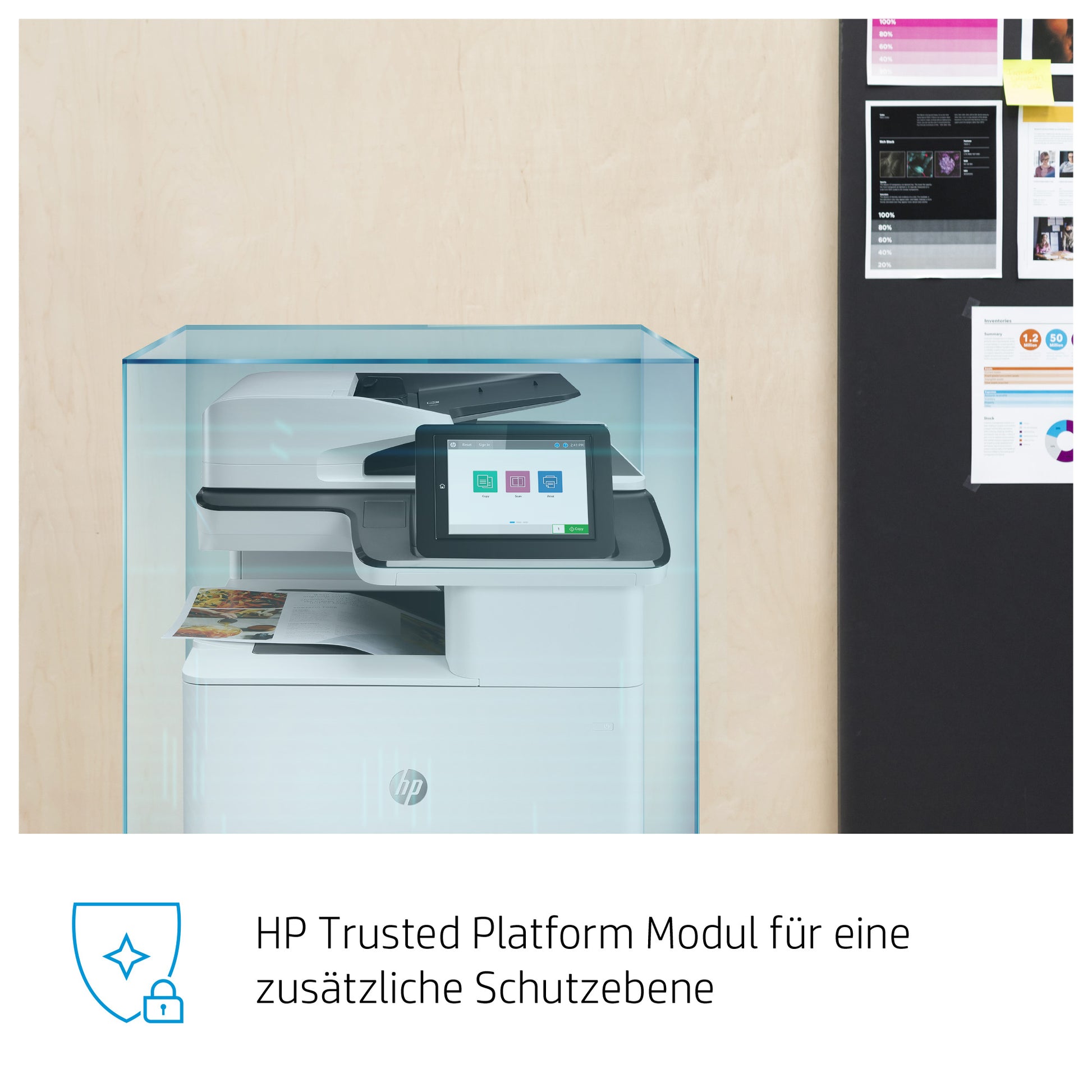 HP COLOR LASERJET ENT M776DN – Farbiges Laser-MFP