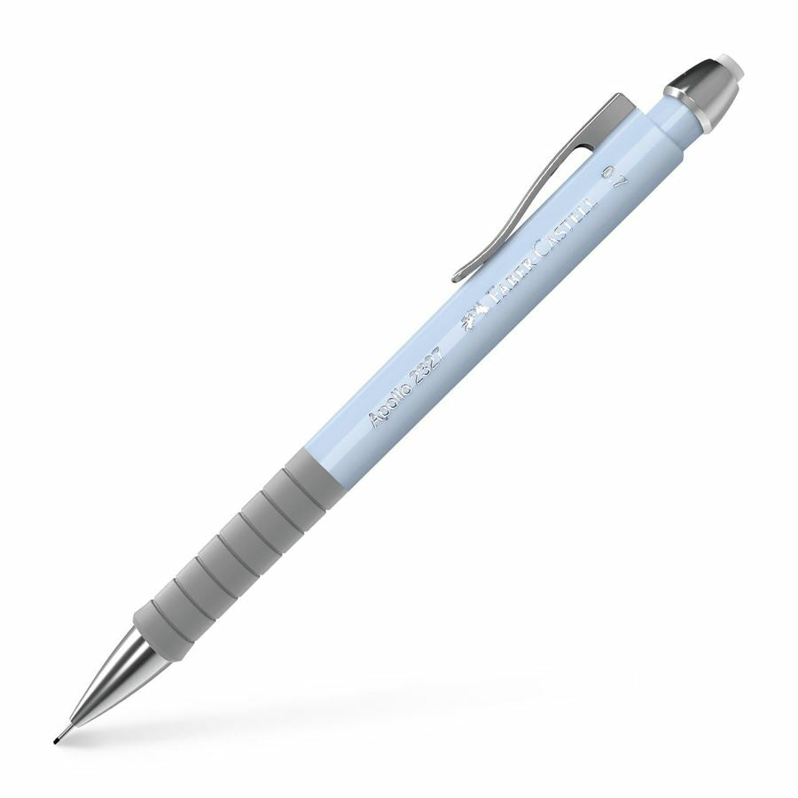Faber-Castell Apollo Druckbleistift – 0,7 mm – Blau – Anti-Minenbruch