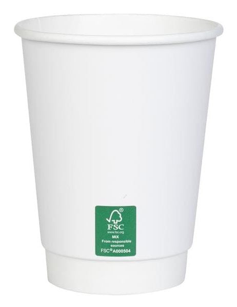 Furber. Furber Becher, Papier für Heissgetränke – 4 dl – FSC – 50 Stk.