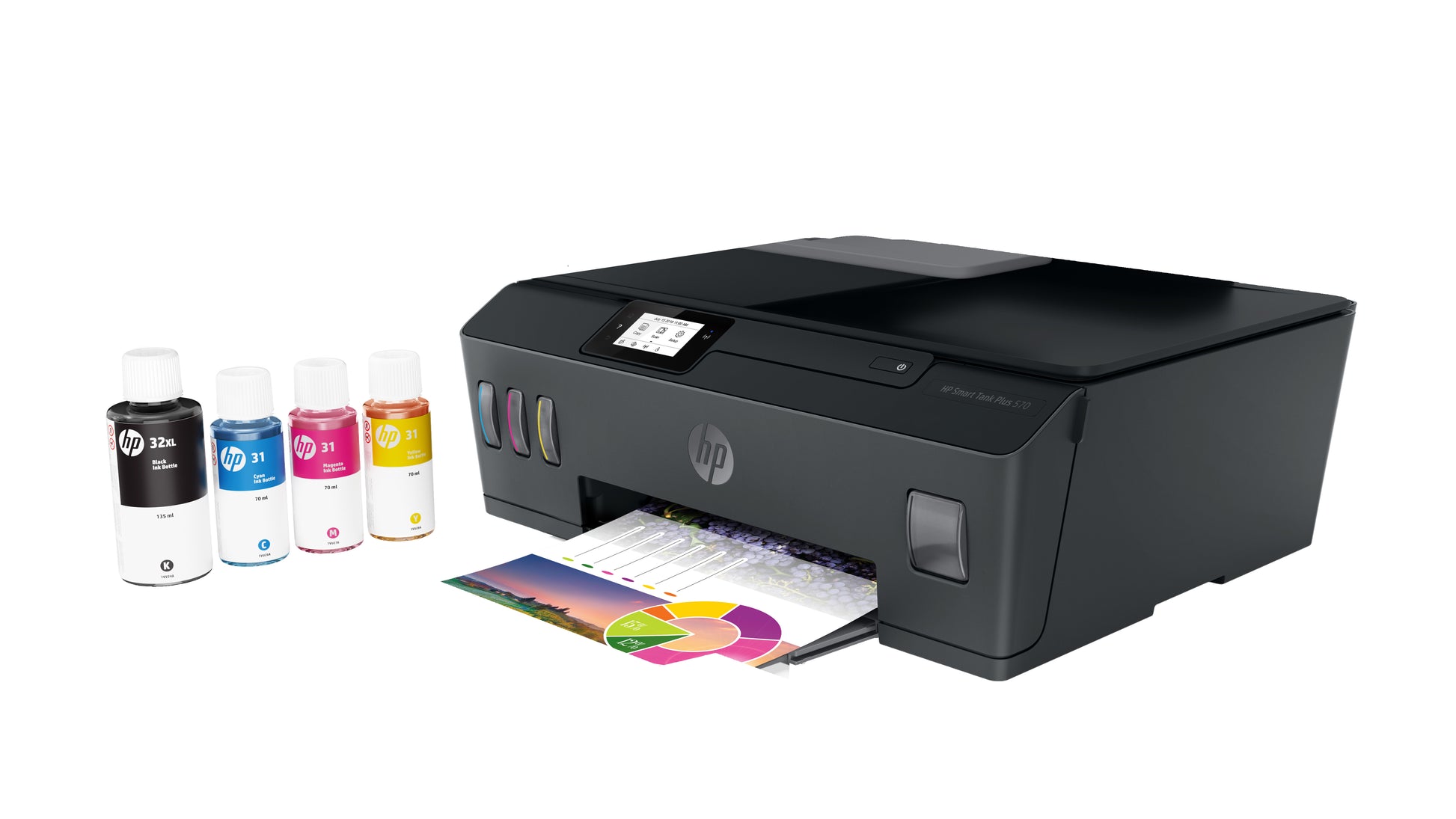HP Epson Smart Tank Plus 570 – Farbiges Tintenstrahl-MFP A4 – ADF
