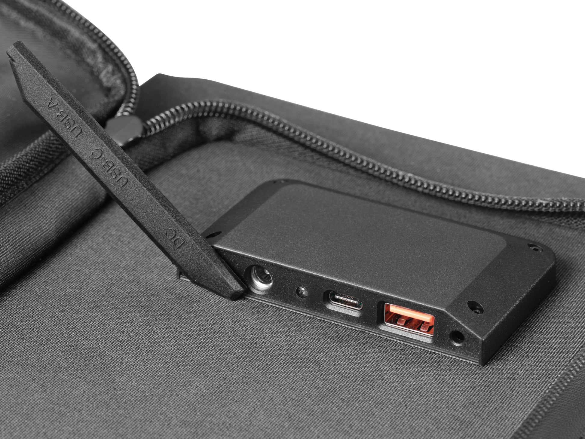 Sandberg 421-19 Solarpanel-Ladegerät 30 W – Monokristallin, USB-C×1, USB-A×1, wasserfest – schwarz