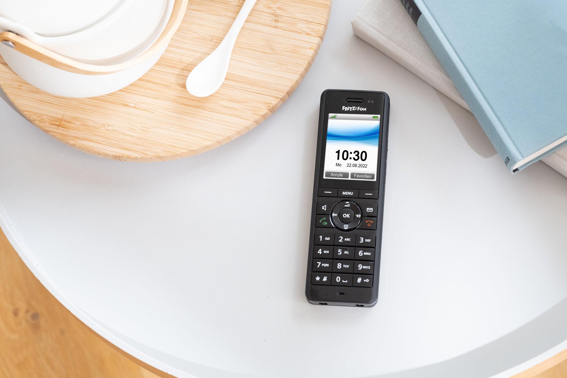 FRITZ! AVM FRITZFon X6 – DECT-Telefon, nur Mobilteil, mit AB, schwarz