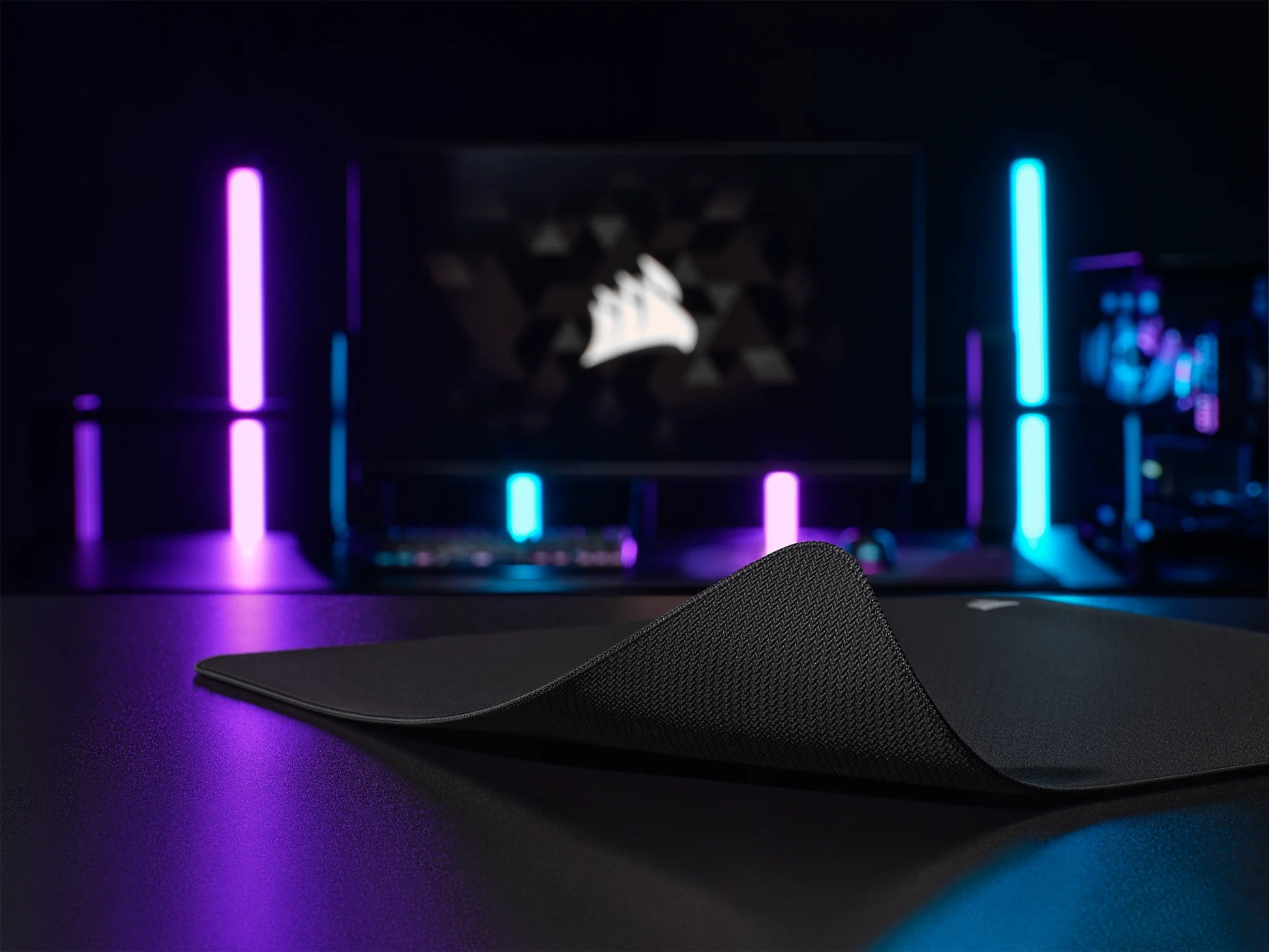 Corsair Schreibunterlage MM500 v2 L Hybrid Cloth – 400 × 450 mm