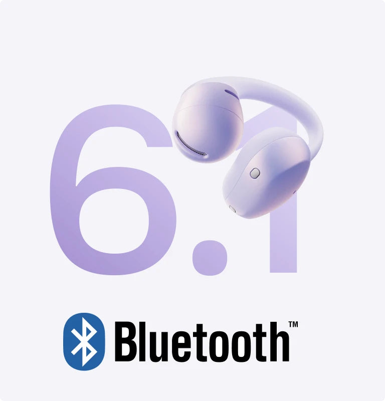SHOKZ OpenDots Air TWS In-Ear – Stereo, TWS, ANC, mit Ladecase, Violett, BT 6.1